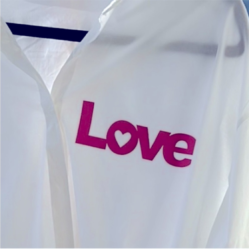 Sweetheart LOVE WHITE LONG SLEEVE SHIRT - Picture 2 of 8